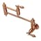 Kingston Brass KS310BALAC Heirloom Wall Mount Pot Filler Kitchen Faucet, Copper KS310BALAC - alternate 1